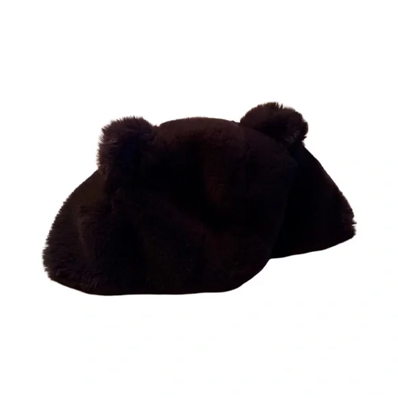 Resolute Cozy Faux Fur Bear ears & Pom-Pom‎ Hat - Picture 4 of 5